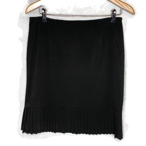 Skirtology Black skirt with Accordion bott…